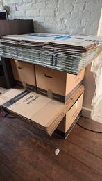 25 stevige verhuisdozen., Doe-het-zelf en Verbouw, Kratten en Dozen, Ophalen, 40 tot 60 cm, 50 tot 75 cm, 35 tot 50 cm