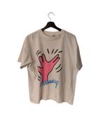 Keith Haring Graphic T-Shirt 90s – Size XL, Kleding | Heren, Vintage, Vintage, Ophalen of Verzenden, Zo goed als nieuw