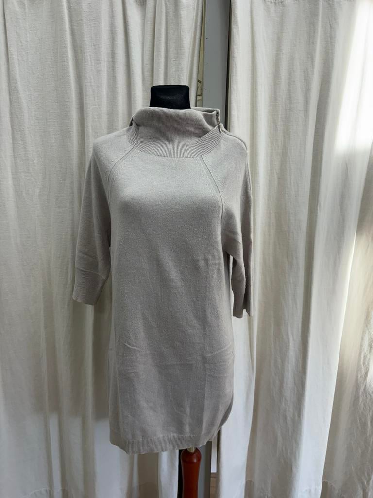 Rivamonti jurk maat M wol cashmere, Maat 38/40 (M), Ophalen of Verzenden, Zo goed als nieuw, Grijs