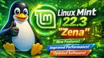 Linux Mint 22.3 install DVD "Zena" - Cinnamon x64 26-3, Ophalen of Verzenden, Zo goed als nieuw