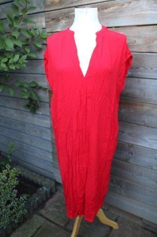 Jurk rood By Bar mt L Vaste prijs AANBIEDING, By bar, Verzenden, Maat 42/44 (L), Zo goed als nieuw