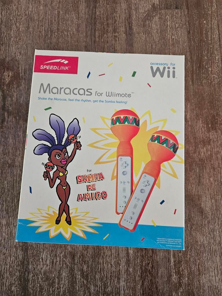 Speedlink Maracas voor Wiimote - Samba de Amigo accessoire, Ophalen of Verzenden, Zo goed als nieuw, Zonder controller