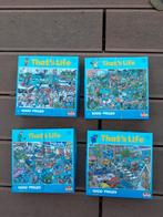 Legpuzzels 1000 st That's Life, Jumbo, Disney, Clementoni, Ophalen, 500 t/m 1500 stukjes, Zo goed als nieuw, Legpuzzel