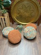 UITVERKOOP - Vloerkussen / Meditatie kussen - 40x20cm, ., Rond, Nieuw, Ophalen of Verzenden