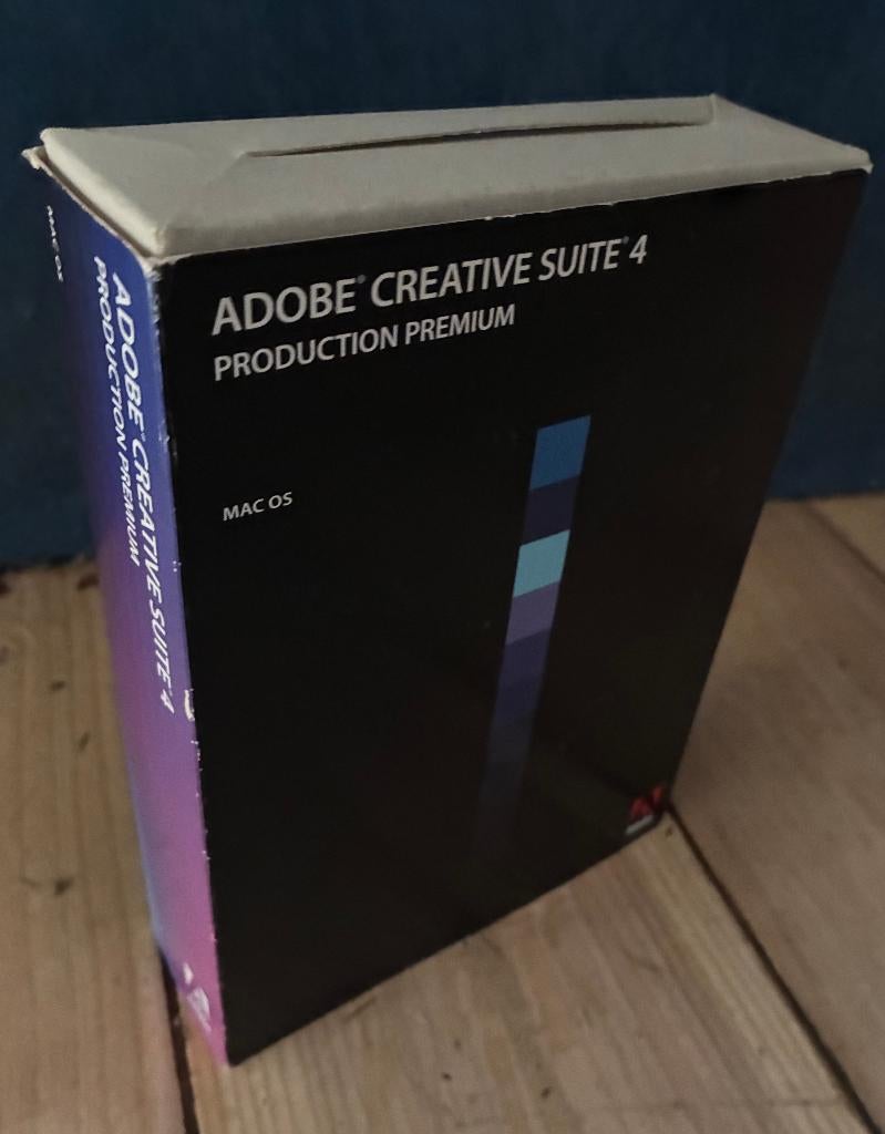 Adobe Creative Suite 4 Production Premium Mac Apple Upgrade, Ophalen of Verzenden, Zo goed als nieuw, MacOS