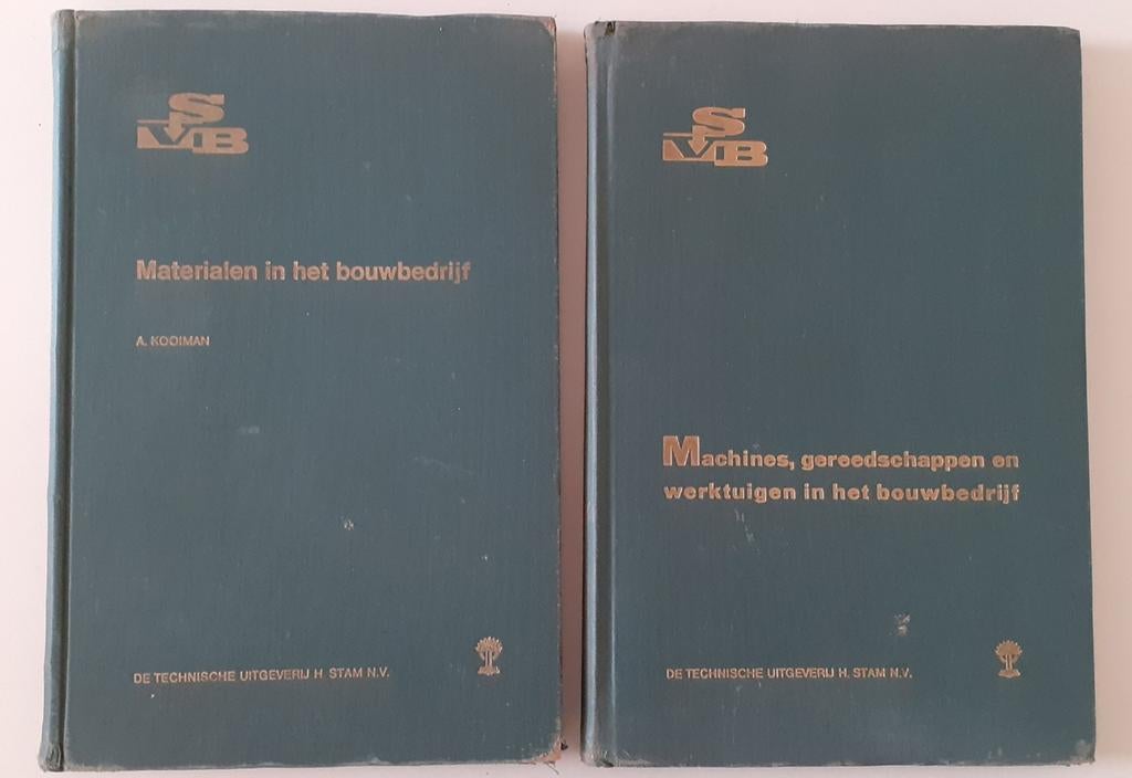 Materialen, machines, gereedschap en werktuigen bouwbedrijf, Boeken, Techniek, Gelezen, J.Polling. A. Kooiman, Ophalen of Verzenden