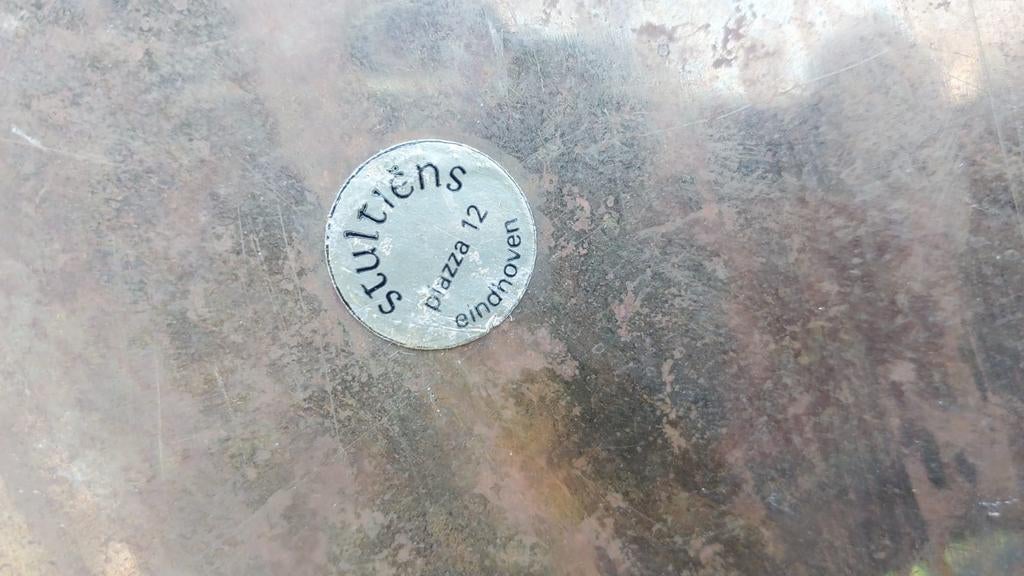 Grote koperen ketel voor haardhout - Stultiens Eindhoven, Antiek en Kunst, Ophalen of Verzenden