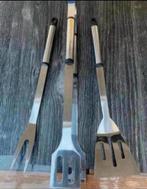 BBQ 3 Delig Tangenset / Tangen Set RVS. NIEUW, Ophalen of Verzenden, Nieuw