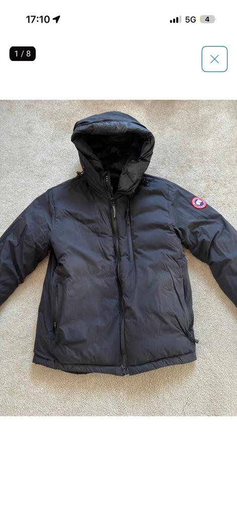 Canada goose jas, Kleding | Heren, Jassen | Winter, Ophalen, Zo goed als nieuw, Zwart