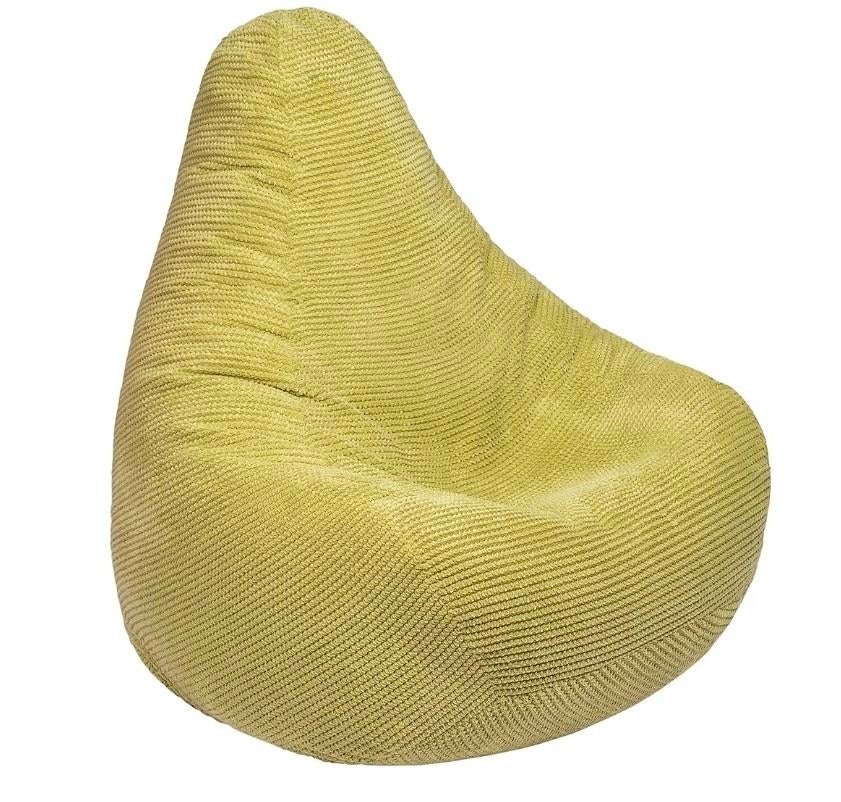 Zitzak LOFT 25, 90x75cm, Huis en Inrichting, Zitzakken, Ophalen, Zo goed als nieuw, Geel, Zitzak