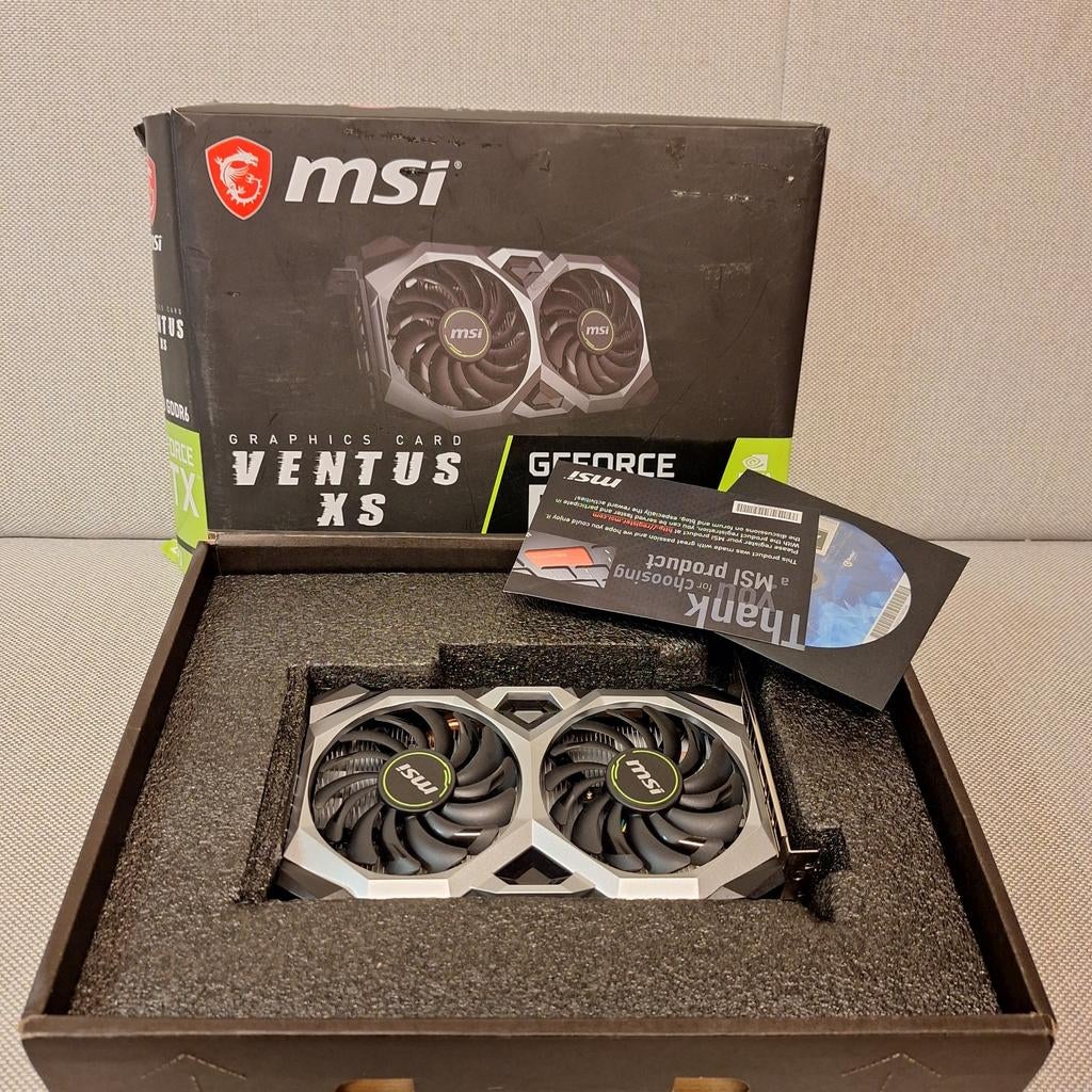 MSI GeForce RTX 2060 Ventus XS OC Edition Videokaart, Computers en Software, Videokaarten, PCI-Express 3, GDDR6, HDMI, Ophalen of Verzenden