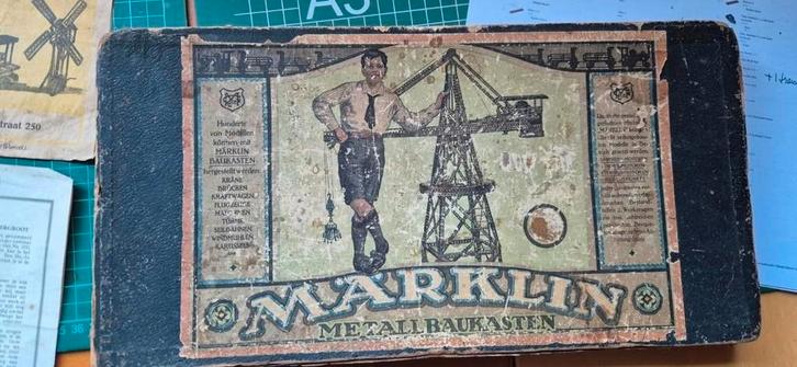 Grote verzameling Marklin en Meccano jaren 20-30, Antiek en Kunst, Antiek | Speelgoed, Ophalen of Verzenden