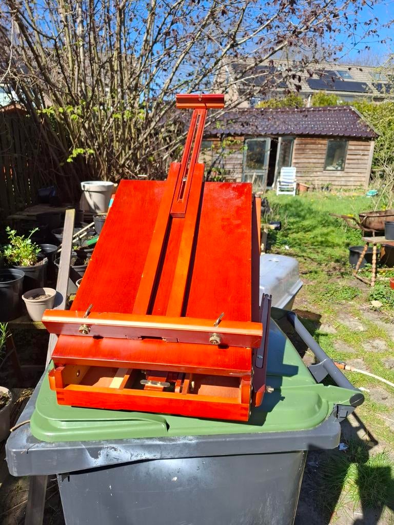 Luxe schildersezel/schilderkist, Ophalen of Verzenden