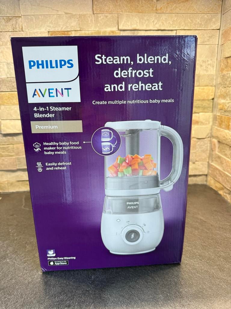 Philips Avent 4-in-1 Stomer Blender SCF883, Ophalen, Zo goed als nieuw, Blender