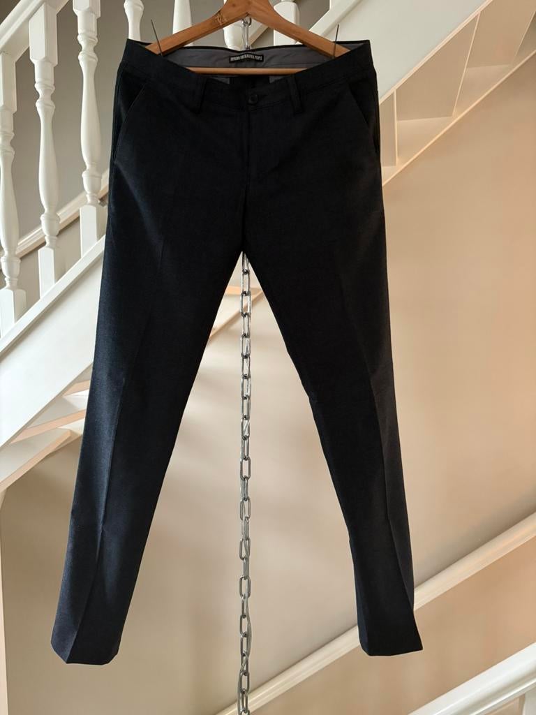 Pantalon donkergrijs deel polyester Drykorn maat 32-34, Ophalen of Verzenden, Zo goed als nieuw, Grijs