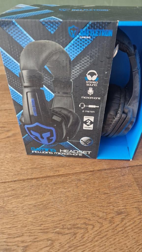 Battletron Gaming Headset met Microfoon, Ophalen of Verzenden, Nieuw, Overige merken
