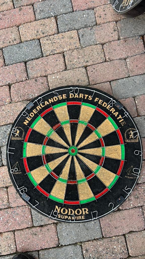 Dartbord, Ophalen, Gebruikt, Dartbord