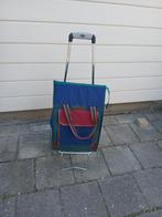 Nette boodschappentrolley, 40 tot 60 cm, Wieltjes, 20 tot 30 cm, Blauw