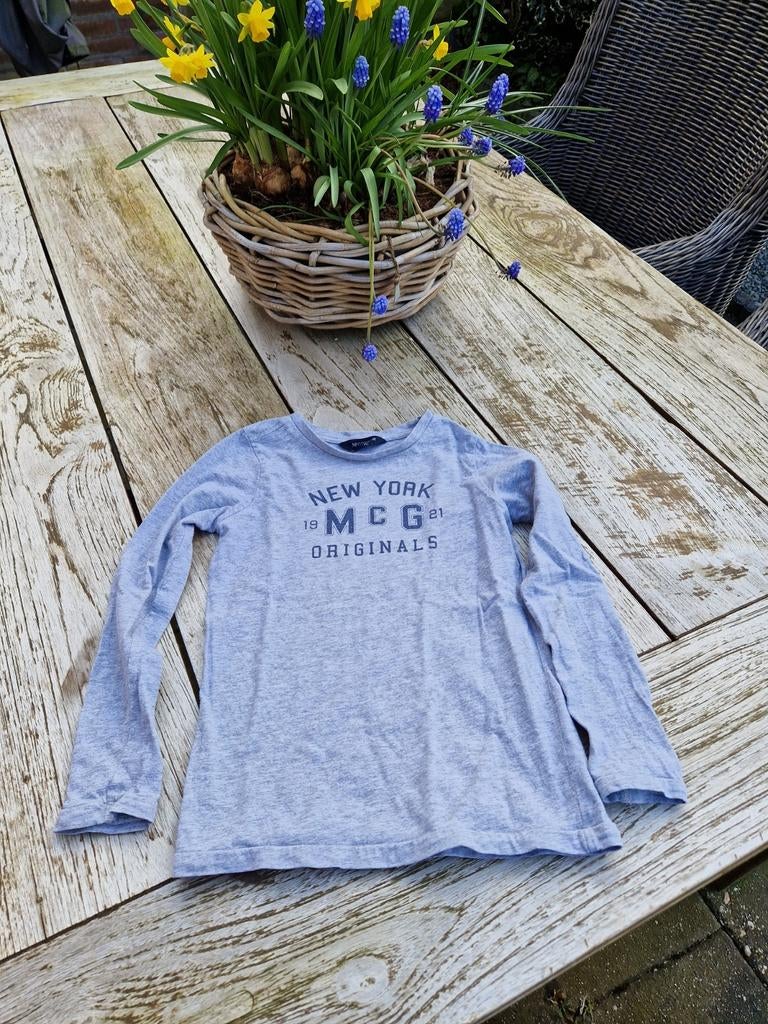 Longsleeve maat 116 mcgregor grijs, Kinderen en Baby's, Kinderkleding | Maat 116, Gebruikt, McGregor, Ophalen of Verzenden, Shirt of Longsleeve