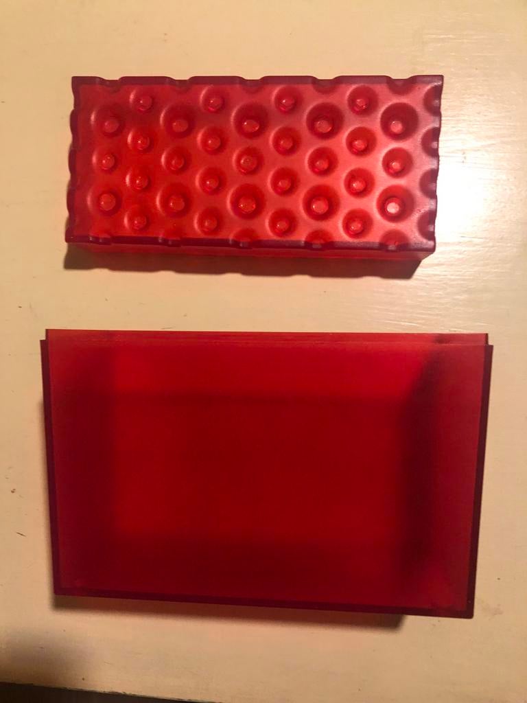 Koziol knackebrod doos rood, Kunststof, Nieuw, Ophalen of Verzenden, Broodtrommel