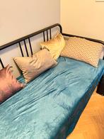 IKEA Fyresdal bedbank, Huis en Inrichting, Gebruikt, Eenpersoons, Zwart, Ophalen of Verzenden