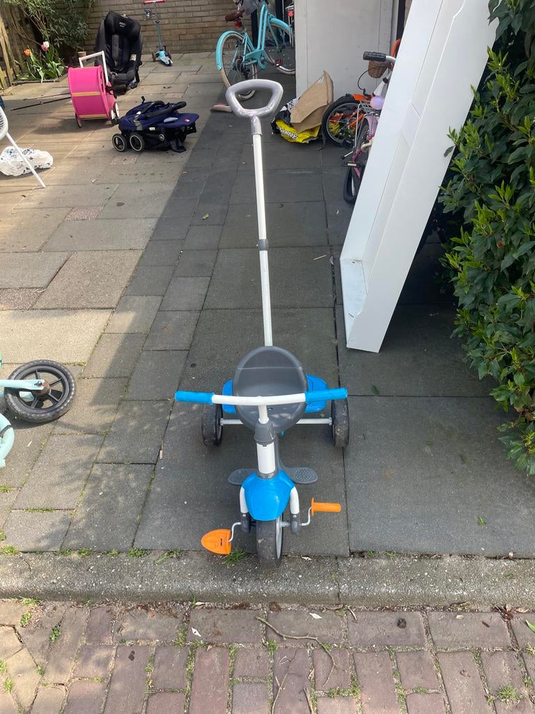 Loopfiets, Fietsen en Brommers, Fietsen | Driewielers, Ophalen, Gebruikt, Duwstang