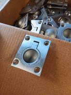 Luikring hand greep rvs, Ophalen of Verzenden, Rvs, Klink of Kruk