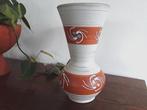 West Germany vaas, Carstens, 22cm hoog, Gebruikt, Overige kleuren, Aardewerk of Porselein, Ophalen of Verzenden