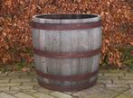 Supergave old look eikenhouten bloembakken!, Tuin en Terras, Regentonnen, 150 liter of meer, Ophalen, Nieuw, Hout