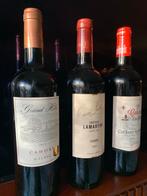 Drie flessen Franse kwaliteits rode wijnen, Frankrijk, Ophalen of Verzenden, Zo goed als nieuw, Rode wijn