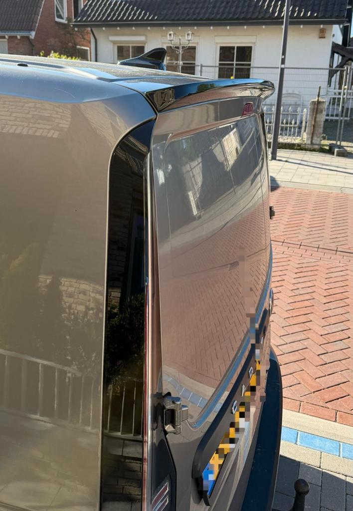 Volkswagen Caddy MK5 Ducktail Dak Spoiler Hoogglans Zwart, Auto diversen, Tuning en Styling, Ophalen of Verzenden