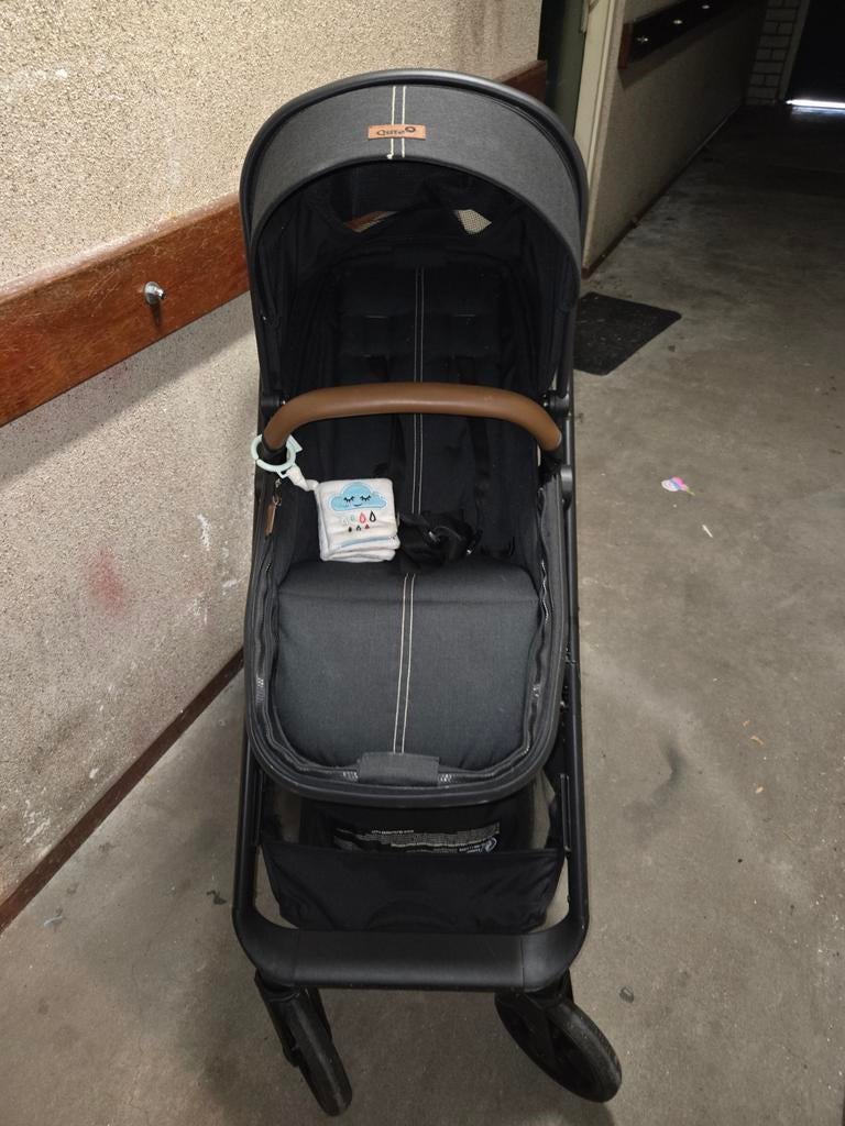 Complete Kinderwagen met ligbak, Zo goed als nieuw, Combiwagen, Verstelbare duwstang, Ophalen