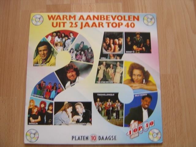 Vinyl / LP Warm aanbevolen uit 25 jaar Top 40, Cd's en Dvd's, Vinyl | Verzamelalbums, Ophalen of Verzenden, Zo goed als nieuw