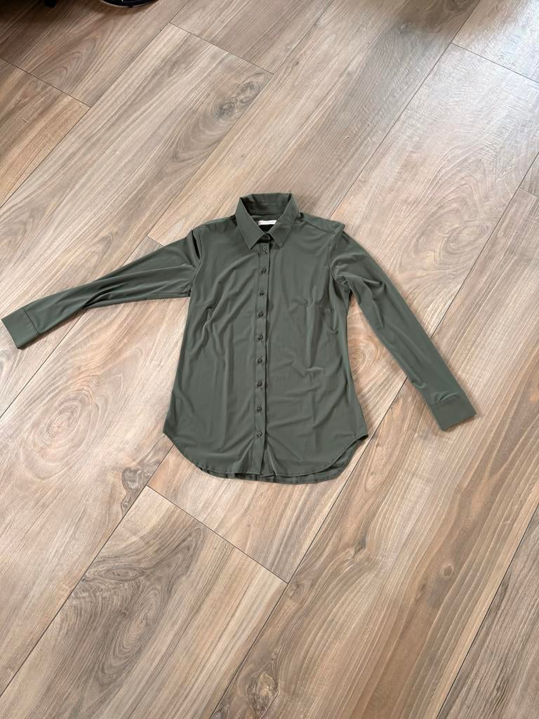 Studio Anneloes blouse mt L army green, Ophalen of Verzenden, Zo goed als nieuw, Maat 42/44 (L), Groen