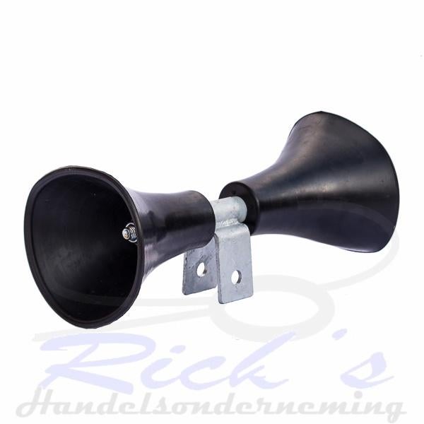 Trompetrol rollenset zwart op kantelblokje, Info@rickshandel.nl, Nieuw, Ricks Handelsonderneming, Ophalen of Verzenden