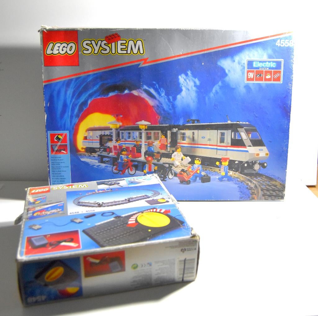Vintage LEGO Metroliner 4558 compleet en in erg goede staat, Kinderen en Baby's, Speelgoed | Duplo en Lego, Gebruikt, Lego, Ophalen of Verzenden