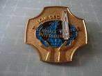 Franse Intern. militaire Bedevaart Lourdes badge/broche, Verzenden, Overige soorten, Overige gebieden, Embleem of Badge