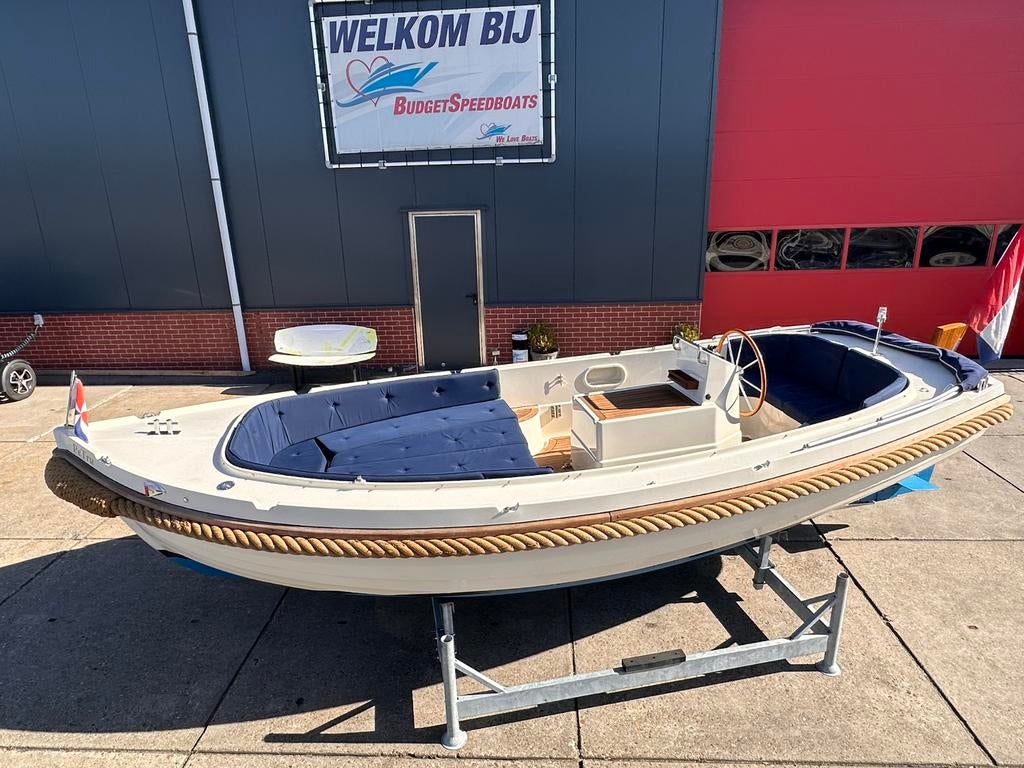 Zeer nette interboat 19 complete set, 10 tot 30 pk, Binnenboordmotor, 6 meter of meer, Diesel