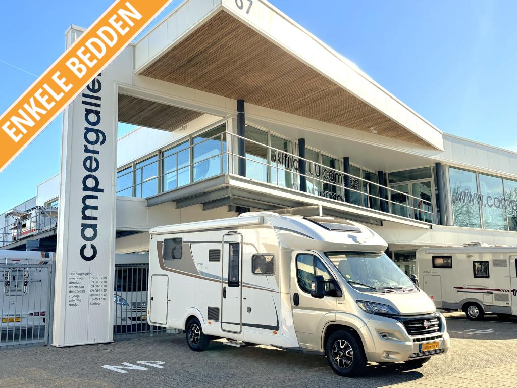Bürstner Lyseo Privilege 727 TD ENKELE BEDDEN + FACE TO FAC, Caravans en Kamperen, Fiat, Tot en met 2, 7 tot 8 meter, Bedrijf