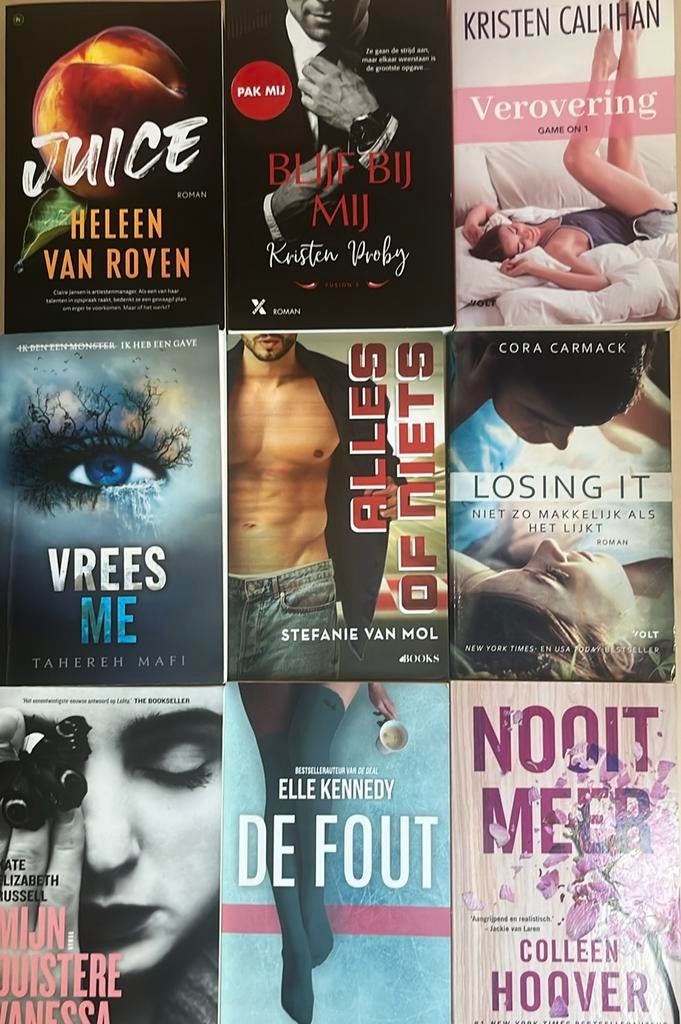 Romans: oa Kristen Proby, Elle Kennedy, Stefanie van Mol, Boeken, Romans, Ophalen of Verzenden, Zo goed als nieuw, Nederland