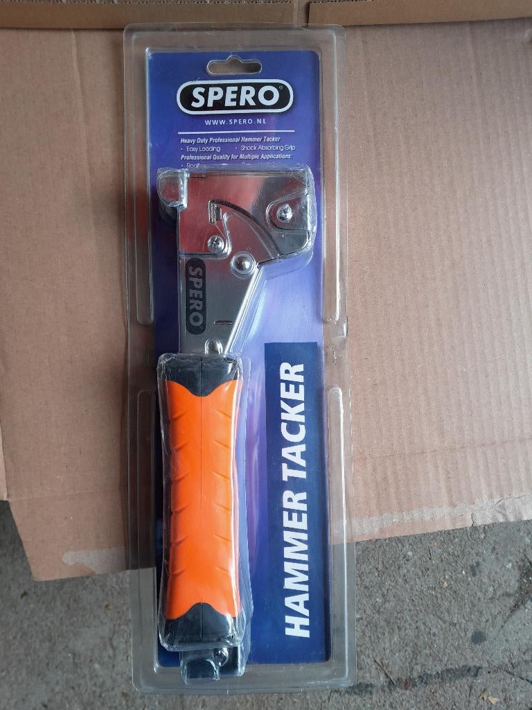 SPERO  HAMMER TACKER, Doe-het-zelf en Verbouw, Ophalen of Verzenden, Nieuw