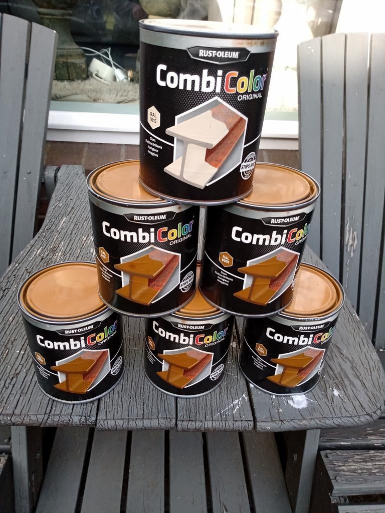 Rust-oleum anti-roest coating & primer 6x, Minder dan 5 liter, Ophalen of Verzenden, Nieuw, Verf