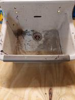 Vintage Sphinx keramische wasbak - Gebruikt, Doe-het-zelf en Verbouw, Sanitair, Ophalen, Gebruikt, Wastafel