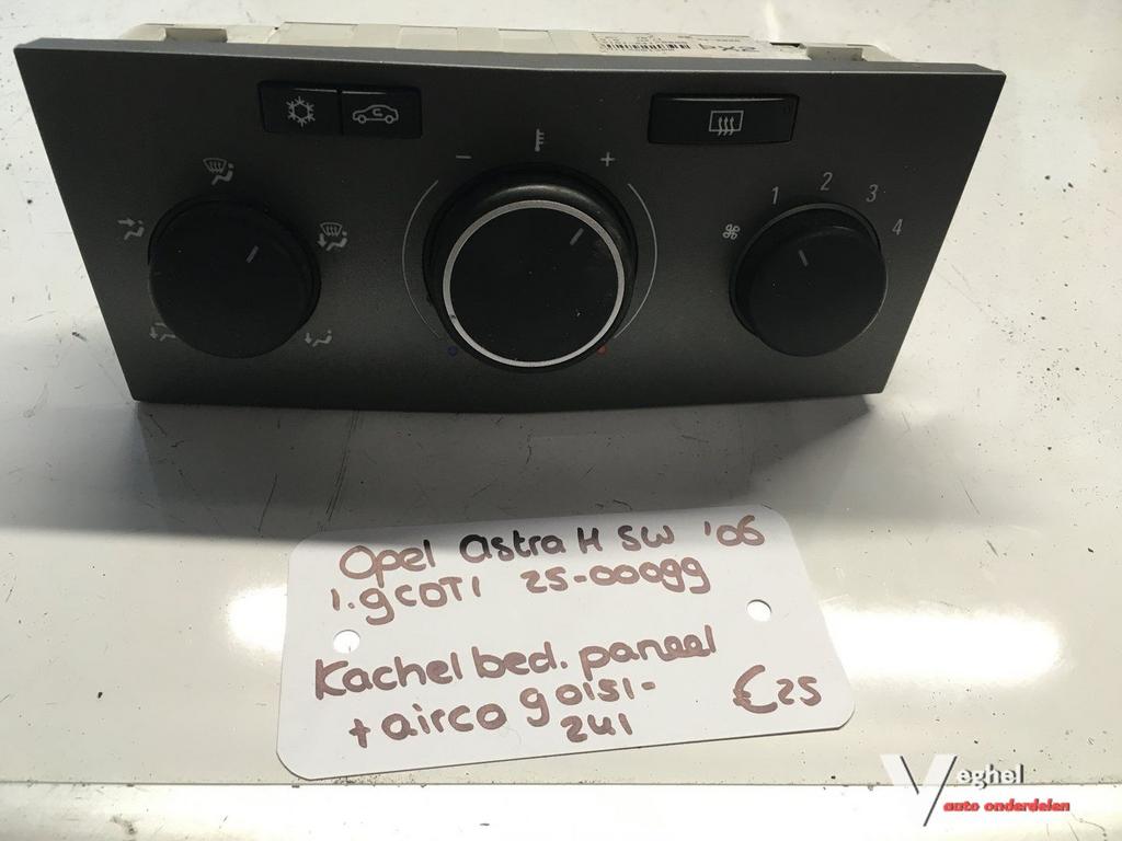 Opel Astra H Sw 1.9 cdti 2006 2500099 Kachelbed .paneel met