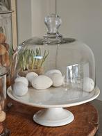 GROTE antieke mondgeblazen BIEDERMEIER stolp cloche, Ophalen