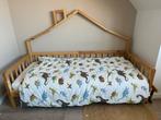 Eenpersoonsbed met huisframe - perfect voor kinderkamer, Huis en Inrichting, Slaapkamer | Bedden, Ophalen, Gebruikt, 90 cm, Eenpersoons