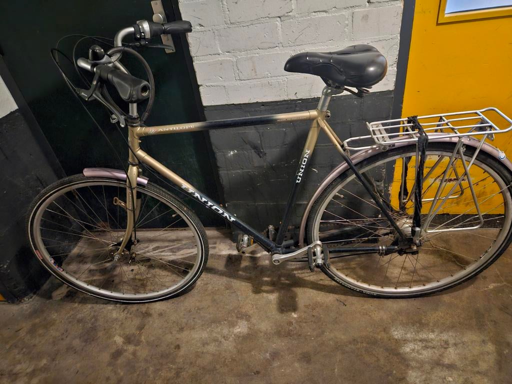 Union Antilope - Handgemaakte Nederlandse Stadsfiets, Fietsen en Brommers, Velgrem, Versnellingen, Ophalen, Overige merken