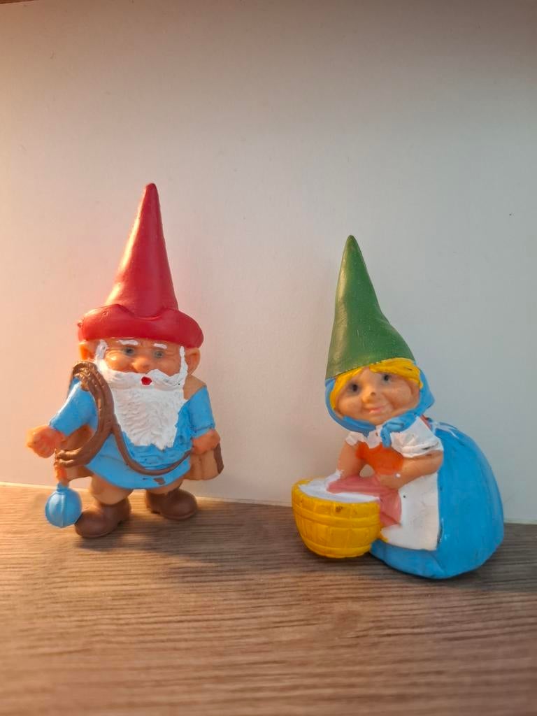 David de kabouter poppetjes, Ophalen