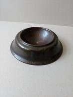 Koperen voerbak. Antiek. Kleine honden/poezen ., Ophalen of Verzenden