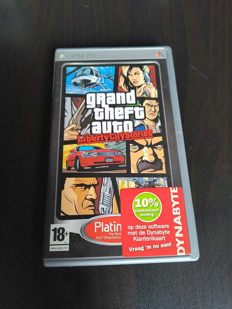 PSP game: Grand Theft Auto Liberty City Stories Platinum, Avontuur en Actie, Vanaf 18 jaar, 1 speler, Ophalen of Verzenden
